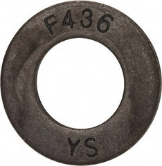 Value Collection - 7/8" Screw, Grade SAE 1035-1050 Steel Structural Flat Washer - 15/16" ID x 1-3/4" OD, Plain Finish - Caliber Tooling