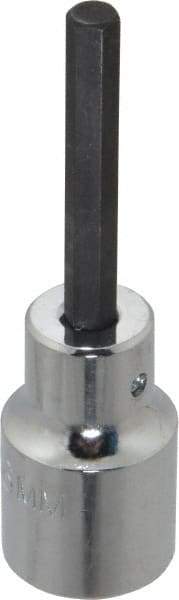 Proto - 1/2" Drive, 6mm Hex Bit Socket - 3-1/4" OAL - Caliber Tooling