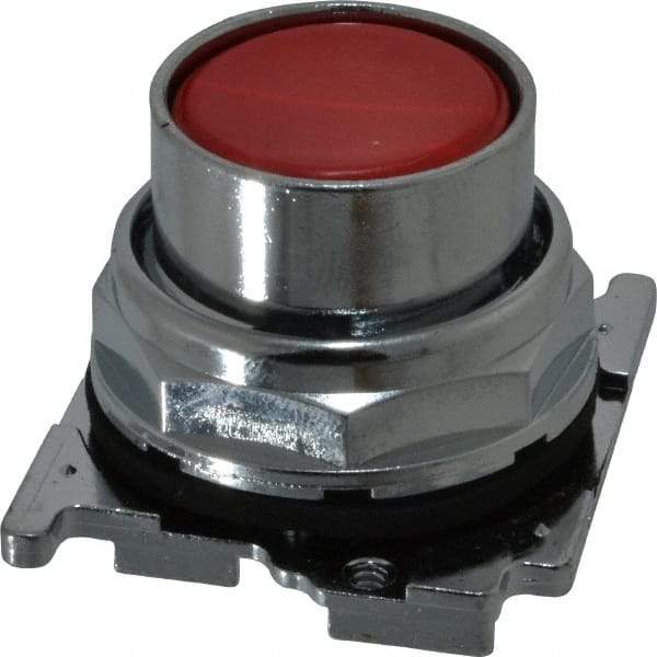 Eaton Cutler-Hammer - Flush Pushbutton Switch Operator - Red, Round Button, Nonilluminated - Caliber Tooling