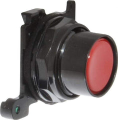 Eaton Cutler-Hammer - Flush Pushbutton Switch Operator - Red, Round Button, Nonilluminated - Caliber Tooling