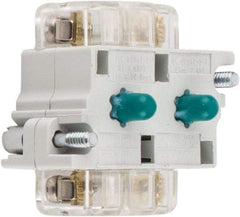 Eaton Cutler-Hammer - 2NO, 0.5 Amp, Electrical Switch Contact Block - 120 VAC/VDC, Pressure Terminal, 30-1/2mm Hole, For Use with E34 Operators, Standard 10250T - Caliber Tooling