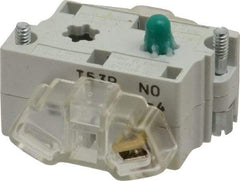 Eaton Cutler-Hammer - 0.5 Amp, Electrical Switch Contact Block - 120 VAC/VDC, Pressure Terminal, 30-1/2mm Hole, For Use with E34 Operators, Standard 10250T - Caliber Tooling