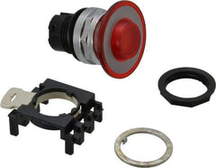 Eaton Cutler-Hammer - Pushbutton Switch Lens - Red, Round Button, Illuminated - Caliber Tooling