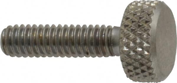 Gibraltar - #8-32 Knurled Shoulderless Grade 18-8 Stainless Steel Thumb Screw - Caliber Tooling