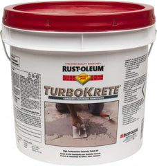 Rust-Oleum - 3.5 Gal Epoxy Patch Kit - Gray, 6.5 Sq Ft Coverage, 100% Solids Epoxy/Aggregate Patching Compound - Caliber Tooling