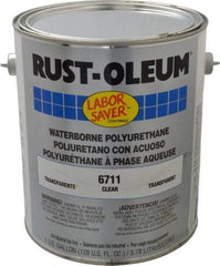 Rust-Oleum - 1 Gal Can Clear Water-Based Polyurethane - 400 to 800 Sq Ft/Gal Coverage, <250 g/L VOC Content - Caliber Tooling