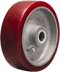 Hamilton - 6 Inch Diameter x 2 Inch Wide, Polyurethane on Aluminum Caster Wheel - 1,200 Lb. Capacity, 2-3/16 Inch Hub Length, 5/8 Inch Axle Diameter, Straight Roller Bearing - Caliber Tooling