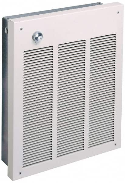 Marley - 120 Volt, 1,500 Watt, 12.5 Amps, 100 CFM, 5,120 Max BTU, High Capacity Wall Heater - 14-5/8 Wide x 3-7/8 Deep x 18-1/4 High - Caliber Tooling