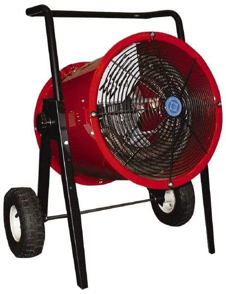 Marley - 51,180 Max BTU Rating, Portable Unit Heater - 62.5 Amps, 240 Volts, 21" Wide x 34" High - Caliber Tooling