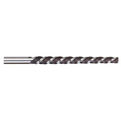 Titan USA - Taper Pin Reamers; Taper Pin Size (Number): #8 (Wire); Small End Diameter (Decimal Inch): 0.3971 ; Reamer Diameter (Decimal Inch): 0.5050 ; Flute Type: Helical ; Shank Type: Straight ; Overall Length (Inch): 7-3/16 - Exact Industrial Supply