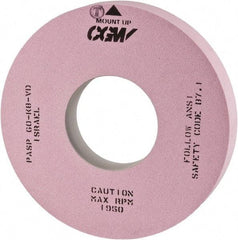 Camel Grinding Wheels - 16" Diam x 5" Hole x 1-1/2" Wide Centerless & Cylindrical Grinding Wheel - 60 Grit, Aluminum Oxide, Type 1, Vitrified Bond, No Recess - Caliber Tooling