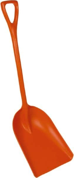 Remco - 17-1/8" High Square Plastic Shovel - 27" Long D-Grip Handle - Caliber Tooling