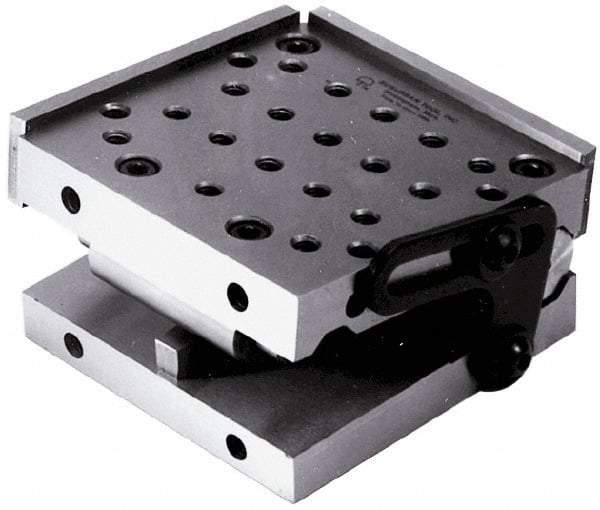 Suburban Tool - 12" Long x 18" Wide x 3-3/8" High, Precision Steel Sine Plate - Square to within 0.0004", 0.0003" Tolerance, 3/8-16 Hole - Caliber Tooling