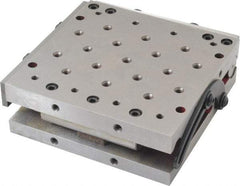 Suburban Tool - 6" Long x 6" Wide x 2" High, Precision Steel Sine Plate - Square to within 0.0002", 0.0002" Tolerance, 1/4-20 Hole - Caliber Tooling