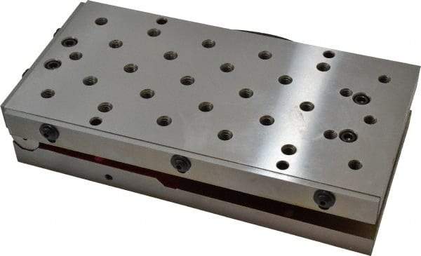 Suburban Tool - 12" Long x 6" Wide x 2-5/8" High, Precision Steel Sine Plate - Square to within 0.0003", 0.0002" Tolerance, 3/8-16 Hole - Caliber Tooling