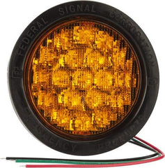 Federal Signal Emergency - 71 FPM, Grommet Mount Emergency Light Assembly - Amber - Caliber Tooling