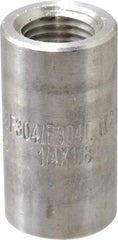 Merit Brass - 1/4 x 1/8" Grade 304/304L Stainless Steel Pipe Reducer Coupling - FNPT x FNPT End Connections, 3,000 psi - Caliber Tooling