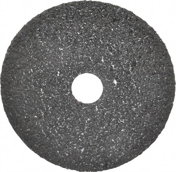 3M - 5" Diam 7/8" Hole 24 Grit Fiber Disc - Very Coarse Grade, Zirconia Alumina, 12,000 Max RPM, Series 501C - Caliber Tooling