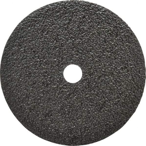 3M - 7" Diam 7/8" Hole 24 Grit Fiber Disc - Very Coarse Grade, Zirconia Alumina, 8,600 Max RPM, Series 501C - Caliber Tooling