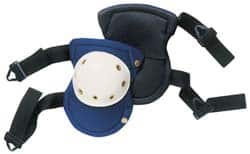 CLC - Size Universal, Buckle Straps, Hard Protective Cap, Knee Pad - Foam Padding, Blue, 2 Straps, Polyester Cover - Caliber Tooling