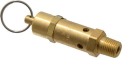 Kingston - 1/4" Inlet, ASME Safety Relief Valve - 300 Max psi, Brass - Caliber Tooling