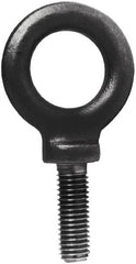 Made in USA - Steel, M20x2.50 Thread, Fixed Lifting Eye Bolt - Caliber Tooling