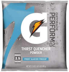 Gatorade - 21 oz Pack Glacier Freeze Activity Drink - Powdered, Yields 2.5 Gal - Caliber Tooling