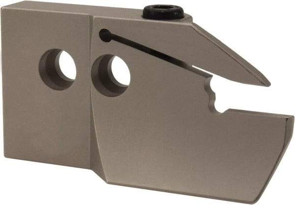 Iscar - 4mm Groove Width, 25mm Max Depth of Cut, Right Hand Cut, HFAE Indexable Grooving Blade - DGN/DGNC/DGNM-C, DGN/DGNM-J/JS/JT, DGN-UT/UA, GRIP, HFPR/L, HGPL Insert Style, Series Heliface - Caliber Tooling