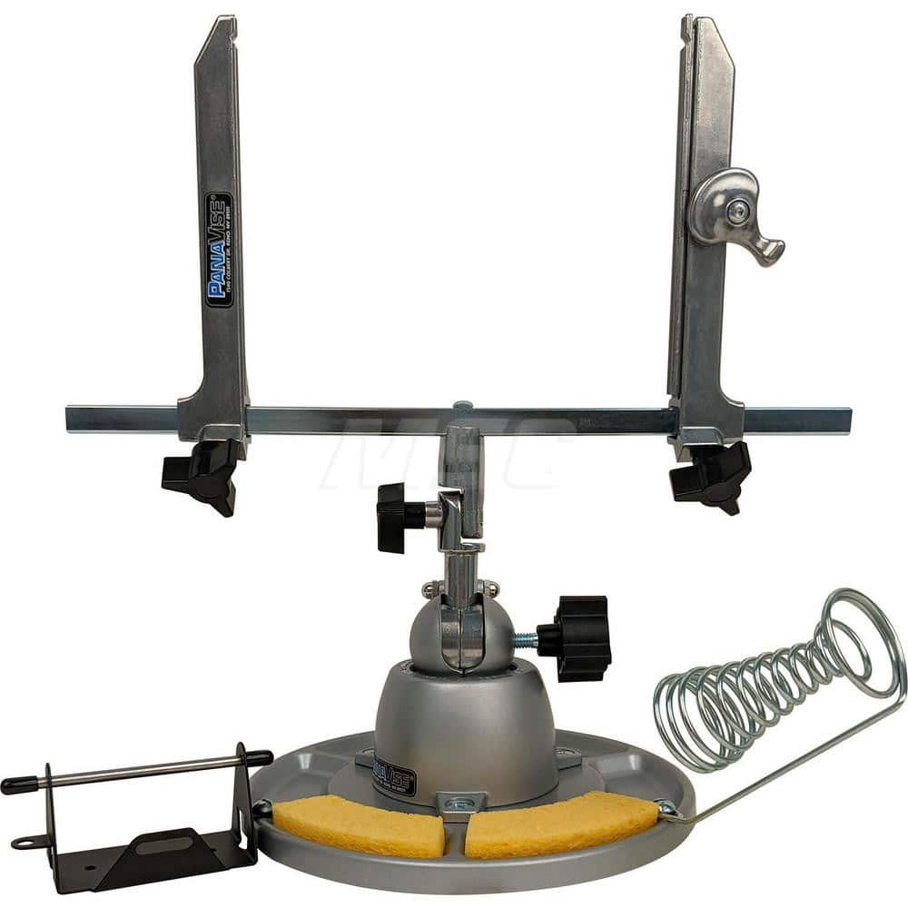 Modular Mobile Universal Vise: 6'' Jaw Height, 12'' Max Jaw Capacity For Panavise, 13.5'' OAH