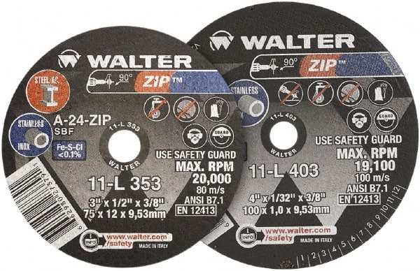 WALTER Surface Technologies - Cutoff Wheel - Caliber Tooling