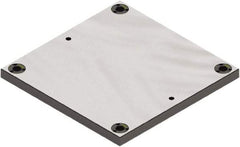 Jergens - 400mm Long x 400mm Wide Steel Fixture Plate - 1.13" Plate Thickness - Caliber Tooling