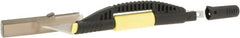 Excel - 6" OAL Carbon Steel Hobby Knife with 3 Blades - #11 Classic Fine Point Blade, 0.017" Blade Length, 1-9/16" Blade Length, Plastic Handle - Caliber Tooling