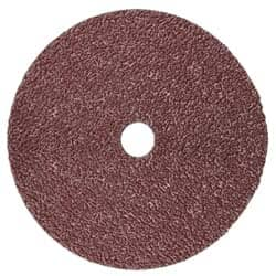 3M - 4-1/2" Diam 7/8" Hole 36+ Grit Fiber Disc - Very Coarse Grade, Ceramic, 13,300 Max RPM, Series 982C - Caliber Tooling