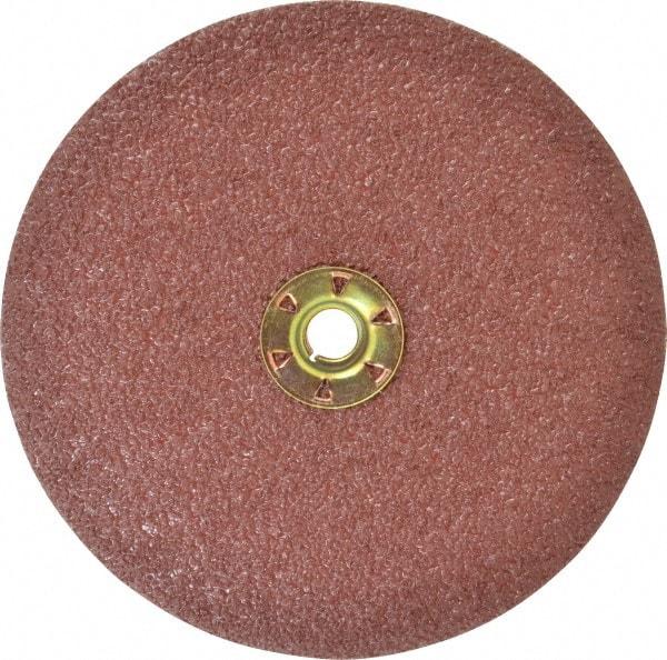 3M - 7" Diam 36 Grit Fiber Disc - Very Coarse Grade, Ceramic, 8,600 Max RPM, Series 982C - Caliber Tooling