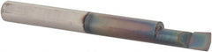 Scientific Cutting Tools - 0.16" Min Bore Diam, 0.4" Max Bore Depth, 3/16 Shank Diam, Boring Bar - Caliber Tooling