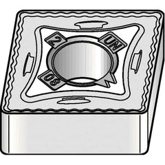 Kennametal - CNMG433 UN Grade KCK20B Carbide Turning Insert - TiOCN Finish, 80° Diamond, 1/2" Inscr Circle, 3/16" Thick, 3/64" Corner Radius - Caliber Tooling