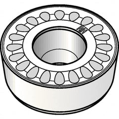 Kennametal - RCMT2006M0 RH Grade KCP25 Carbide Turning Insert - TiCN/Al2O3 Finish, Round, 20mm Inscr Circle, 1/4" Thick - Caliber Tooling