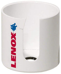 Lenox - 4" Diam, 2" Cutting Depth, Hole Saw - Bi-Metal Saw, Toothed Edge - Caliber Tooling