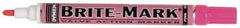 Dykem - Pink Oil-Based Paint Marker - Medium Tip, Oil Based - Caliber Tooling
