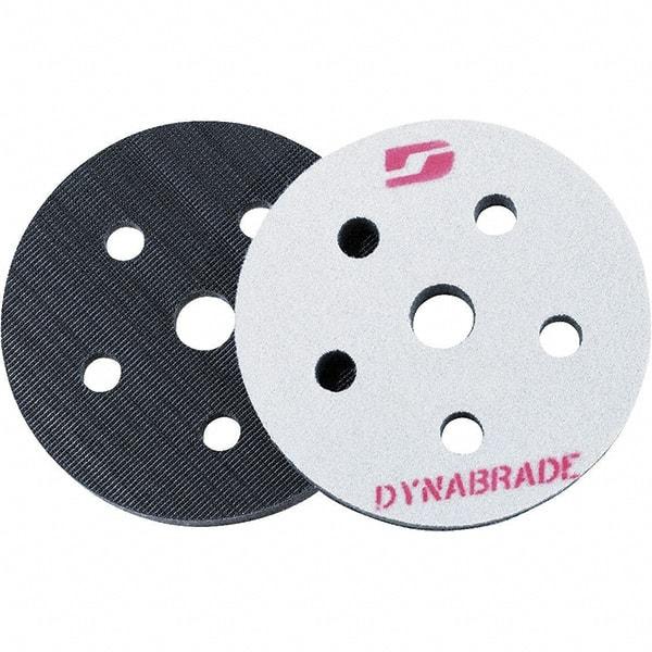 Dynabrade - 6" Diam, Round, Hook & Loop Face, Interface Backing Pad - Random Orbital Sander Compatible, Hook & Loop Back, Vacuum Pad - Caliber Tooling