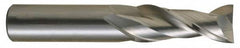 OSG - 3/4", 2 Flute, Single End, Solid Carbide, 0.06" Corner Radius End Mill - 4" OAL, 30° Helix, Right Hand Flute, 1-5/8" LOC, Right Hand Cut - Caliber Tooling