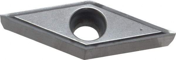 Kennametal - VBGT330.5 LF Grade K313 Carbide Turning Insert - Uncoated, 35° Diamond, 3/8" Inscr Circle, 3/16" Thick, 0.0079" Corner Radius - Caliber Tooling