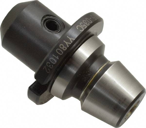 Royal Products - R8 Quick Change Taper Shank 3/8" Hole End Mill Holder/Adapter - 1-3/16" Nose Diam, 1-3/8" Projection - Exact Industrial Supply