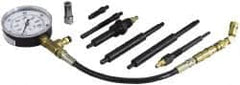 OTC - Engine Compression Test Kits Type: Diesel Compression Tester Number of Pieces: 8 - Caliber Tooling