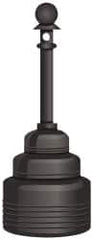 NMC - 4 Gal Polyethylene Cigarette & Cigar Receptacle - 17-1/4" Wide x 43-1/4" High - Caliber Tooling