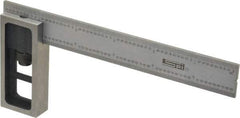 SPI - 6 Inch Long, 16R Double Square - 1/100, 1/64, 1/50 and 1/32 Inch Graduation, Hardened Steel - Caliber Tooling