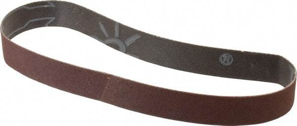 Tru-Maxx - 3/4" Wide x 18" OAL, 180 Grit, Aluminum Oxide Abrasive Belt - Aluminum Oxide, Very Fine, Coated - Caliber Tooling