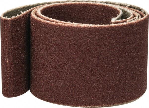 Tru-Maxx - 3/4" Wide x 18" OAL, 320 Grit, Aluminum Oxide Abrasive Belt - Aluminum Oxide, Extra Fine, Coated - Caliber Tooling