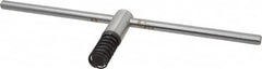 Bison - 20, 25" Chuck Diam Compatibility, Lathe Chuck Key - Compatible with 4-Jaw Chucks, Self Ejecting, 5-33/64" Body Length, 0.748" Actual Key Square Size - Caliber Tooling