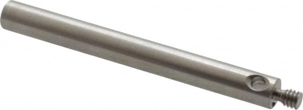 Fowler - M2 Female and Male Connection, 3mm Stem Diameter, Stainless Steel, CMM Stylus Extension - 30mm Overall Length, 4mm Outer Diameter, For Use with CMM Touch Trigger Probes - Caliber Tooling